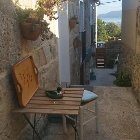 Casa Con Encanto En Al Lado De La Playa Lägenhet Baiona